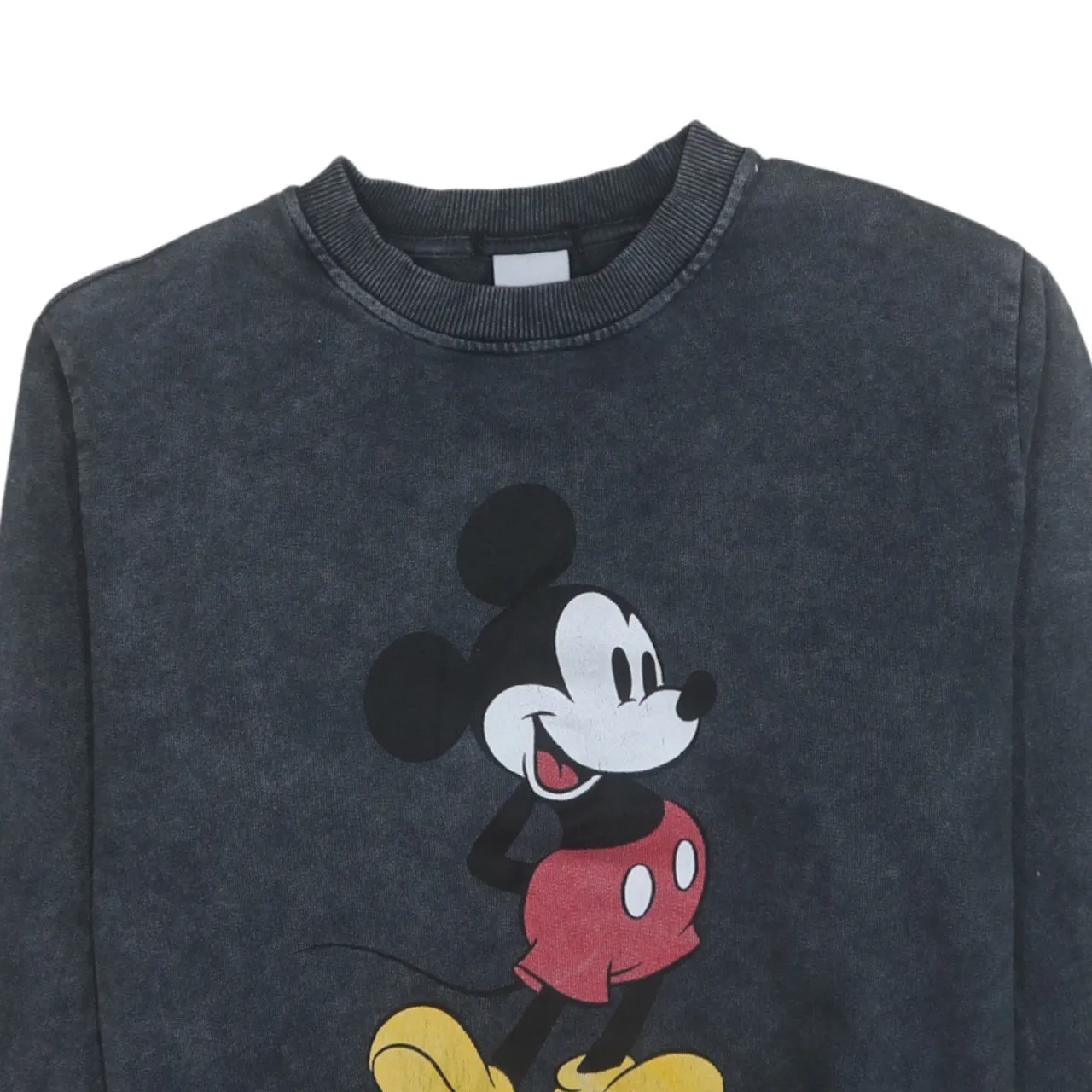 Disney 90's Mickey Mouse Crew Neck Sweatshirt Medium Black sold by Vintage Club product image thumbnail 3