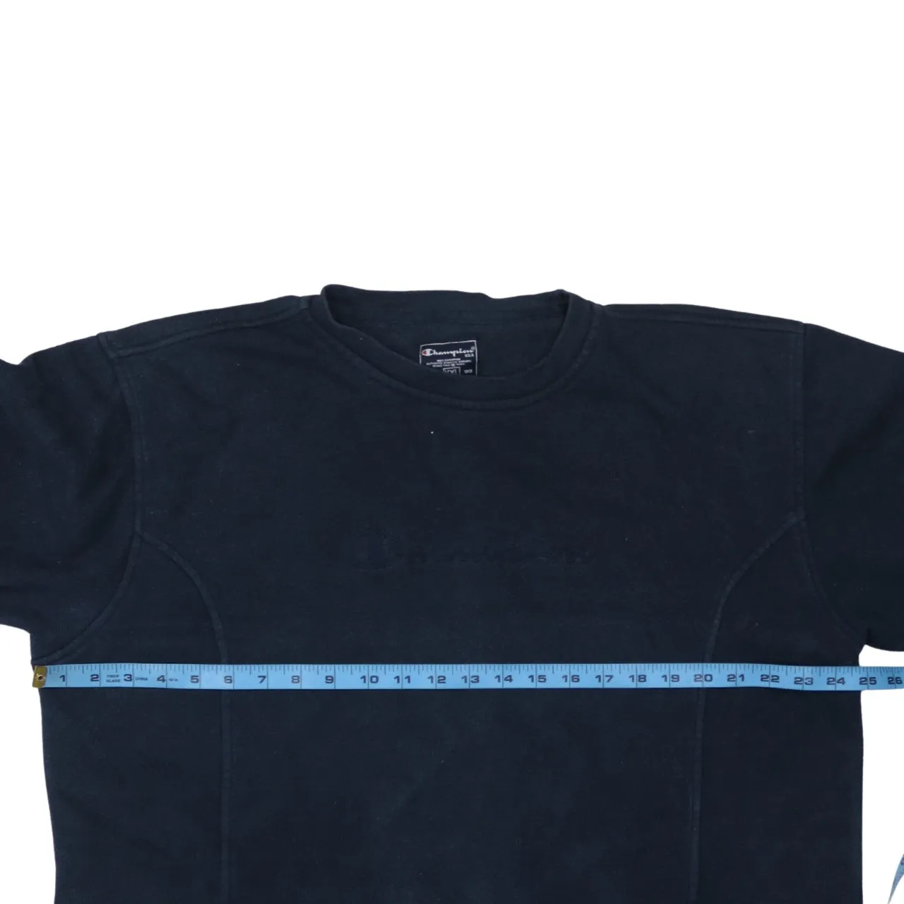 Champion 90's Lightweight Crew Neck Sweatshirt XXLarge (2XL) Black sold by Vintage Club product image thumbnail 5