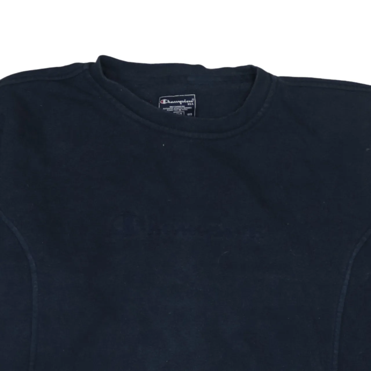 Champion 90's Lightweight Crew Neck Sweatshirt XXLarge (2XL) Black sold by Vintage Club product image thumbnail 3