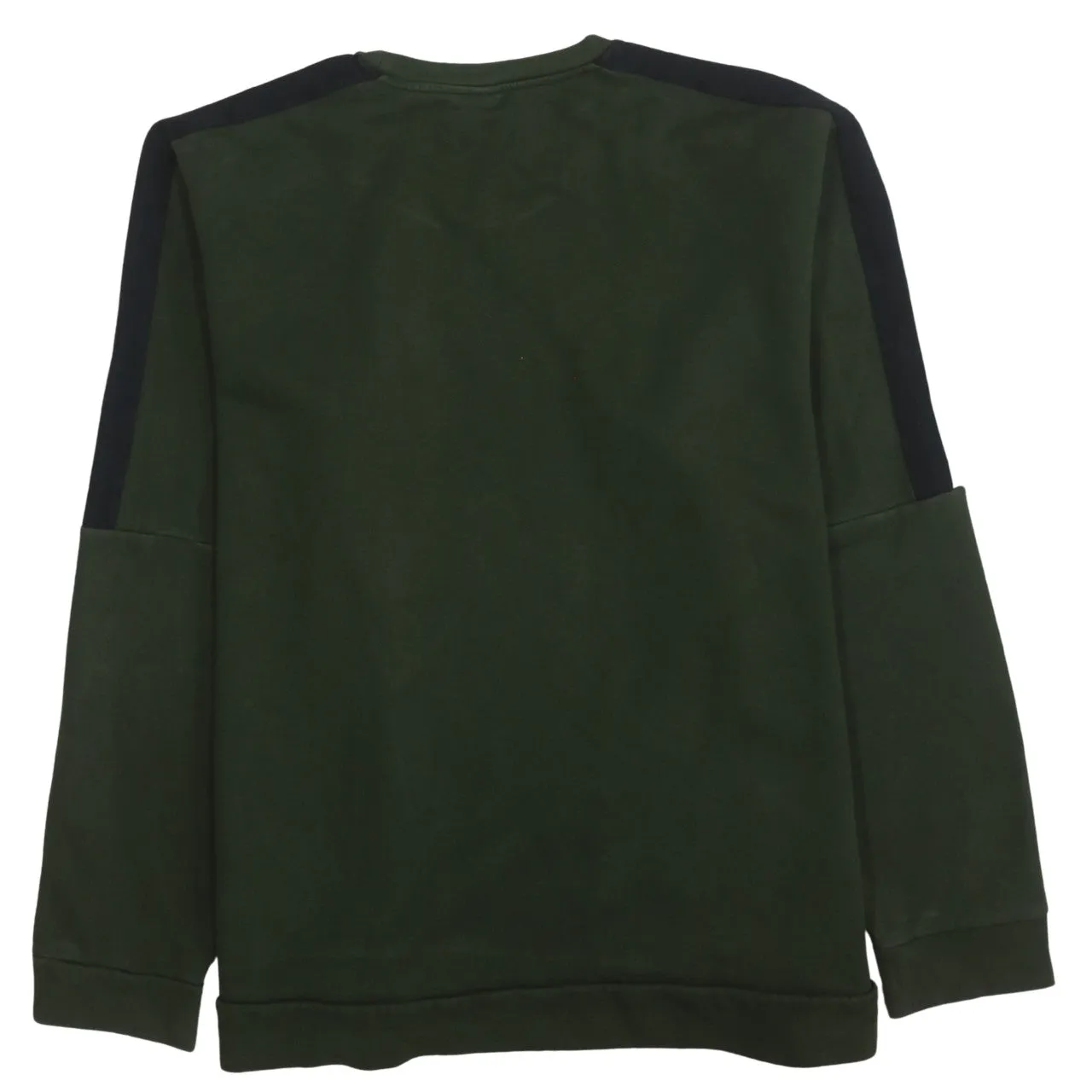 Adidas 90's Striped Sleeve Crew Neck Sweatshirt XXLarge (2XL) Green sold by Vintage Club product image thumbnail 2