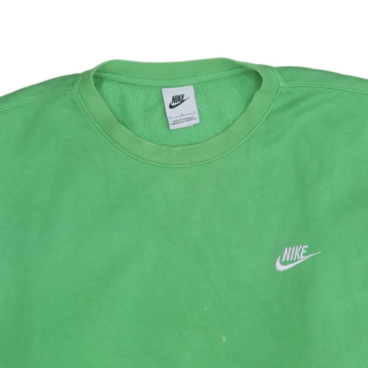 Nike 90's Swoosh Crew Neck Sweatshirt Large Green sold by Vintage Club product image thumbnail 3