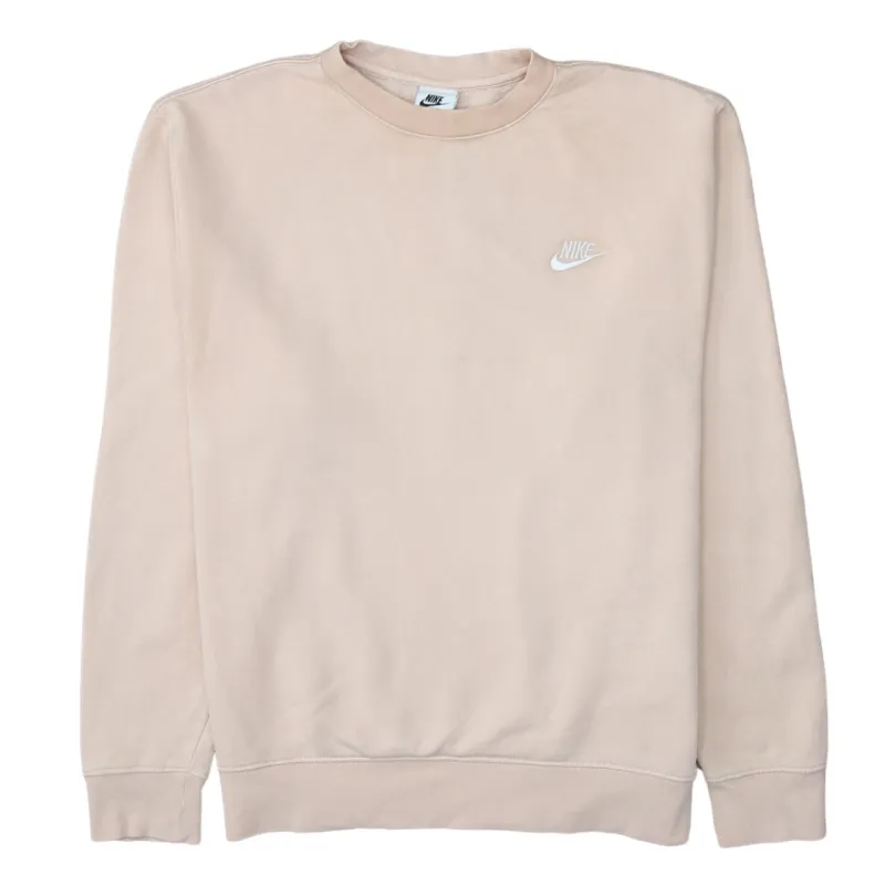 Nike 90's Swoosh Crew Neck Sweatshirt Medium Pink sold by Vintage Club