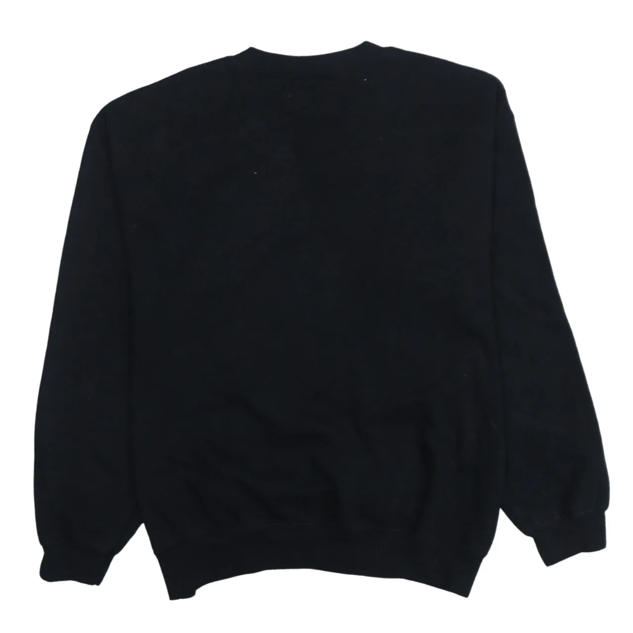 Retro 90's Lightweight Crew Neck Sweatshirt Medium Black sold by Vintage Club product image thumbnail 2