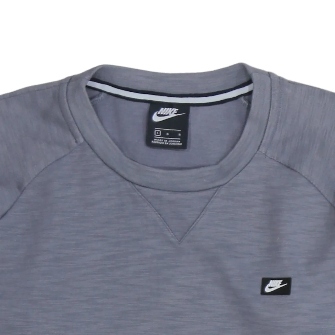 Nike 90's Swoosh Crew Neck Sweatshirt Large Grey sold by Vintage Club product image thumbnail 3