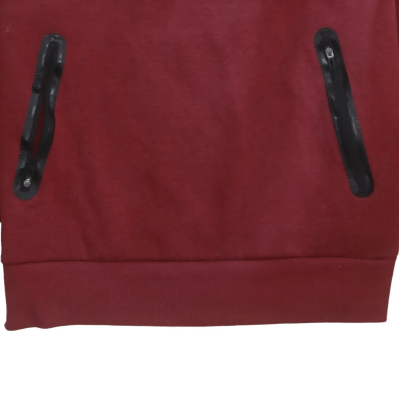 Ellesse 90's Spellout Crew Neck Sweatshirt Medium Burgundy Red sold by Vintage Club product image thumbnail 4