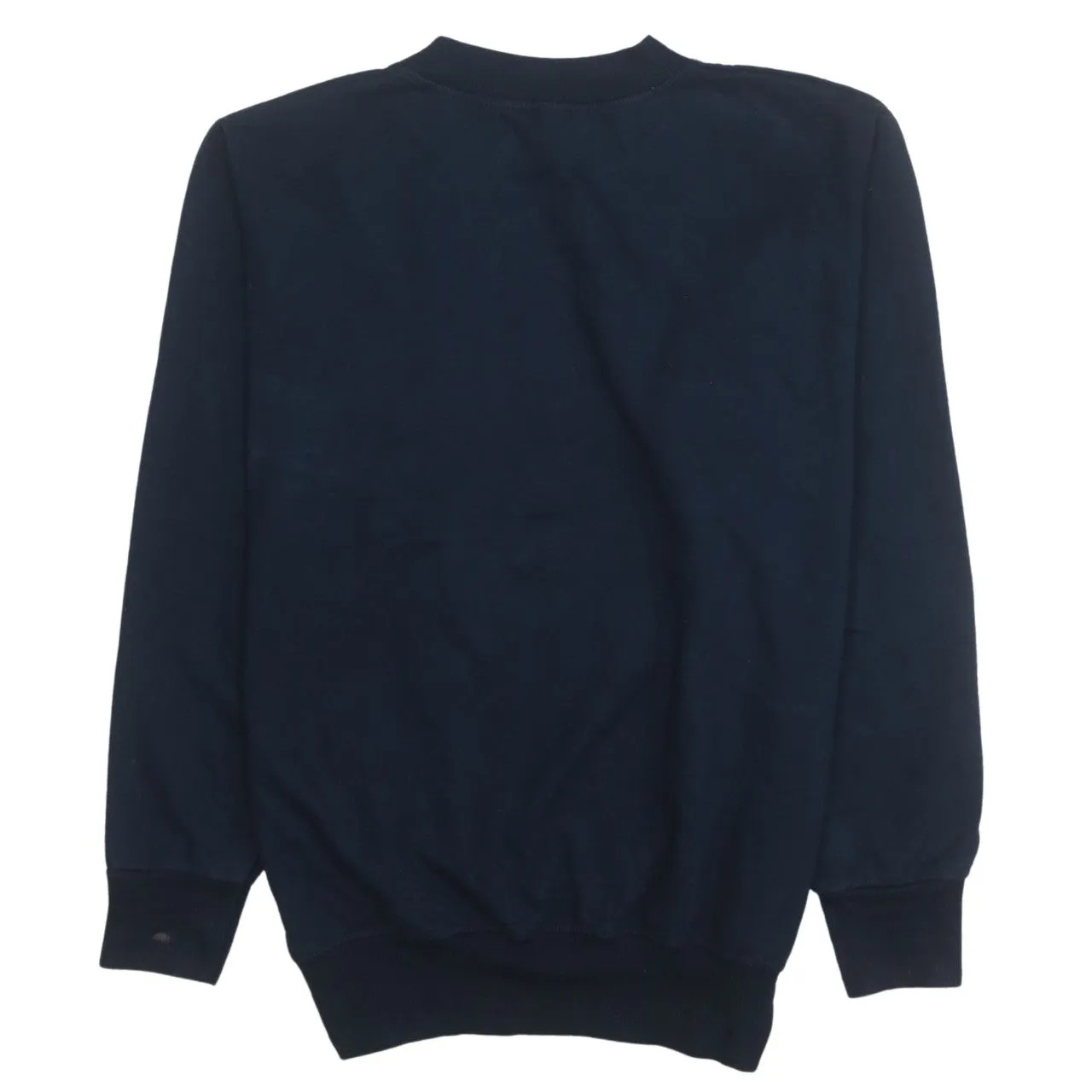 Fila 90's Spellout Crew Neck Sweatshirt Small Navy Blue sold by Vintage Club product image thumbnail 2