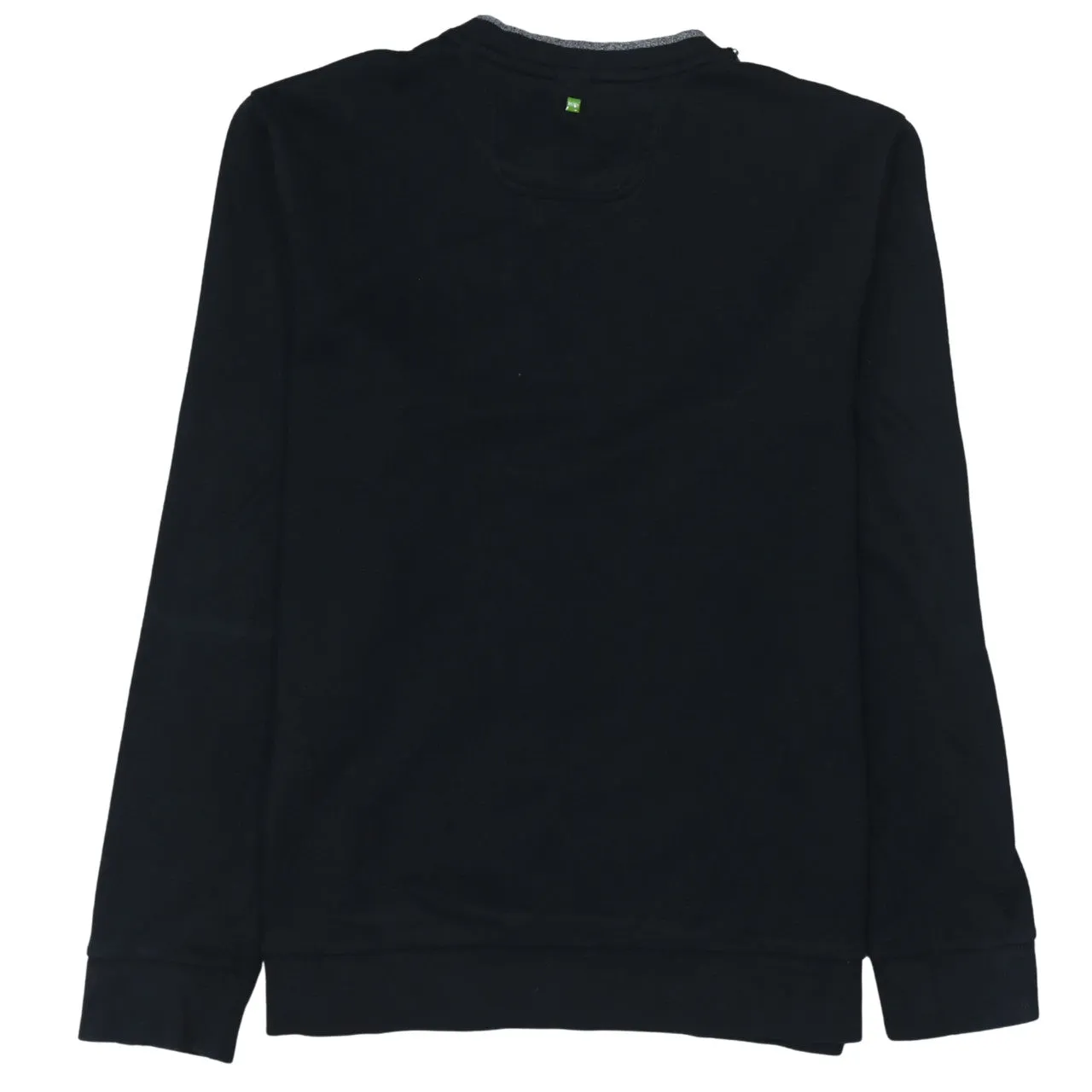 HUGO BOSS 90's Spellout Crew Neck Sweatshirt Medium Black sold by Vintage Club product image thumbnail 2