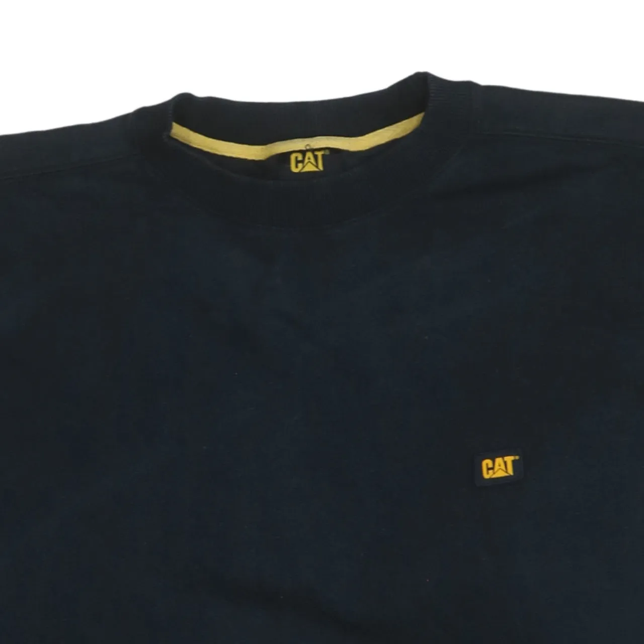 Cat 90's Lightweight Crew Neck Sweatshirt XLarge Black sold by Vintage Club product image thumbnail 3