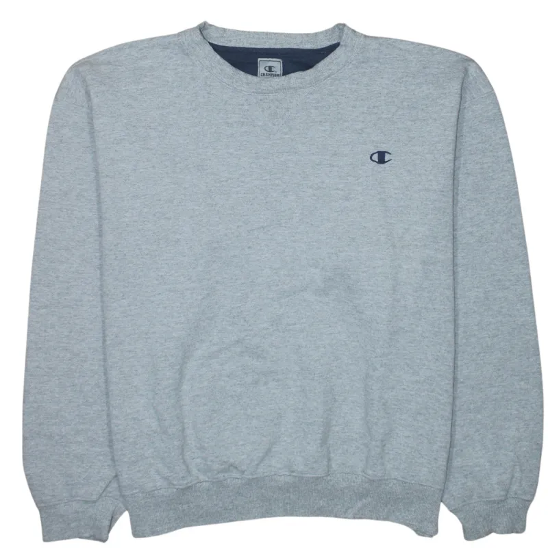 Champion 90's Lightweight Crew Neck Sweatshirt XLarge Grey sold by Vintage Club