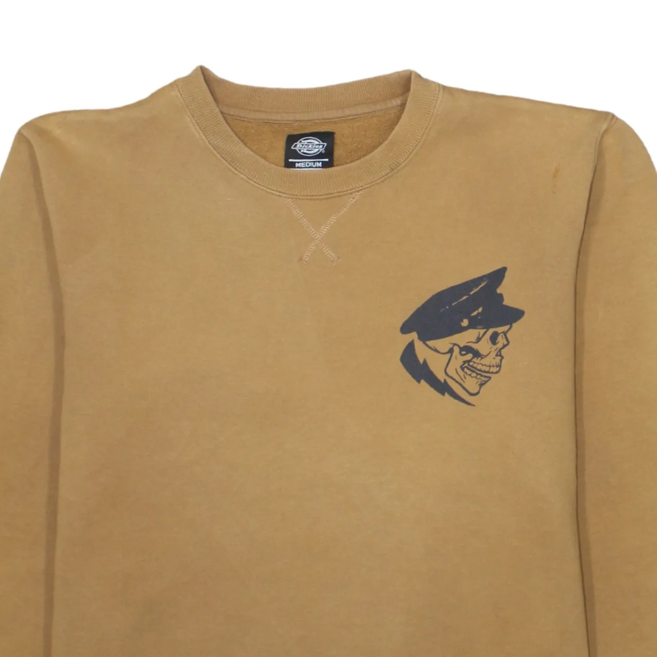 Dickies 90's Lightweight Crew Neck Sweatshirt Medium Yellow sold by Vintage Club product image thumbnail 3