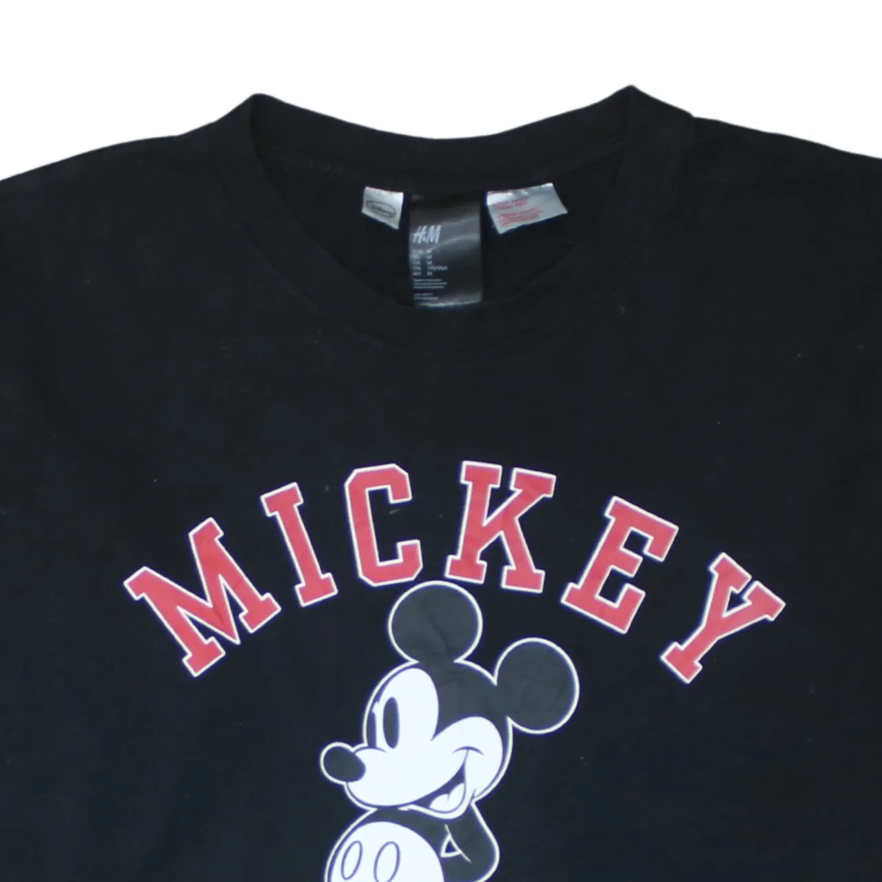 Disney 90's Mickey Mouse Crew Neck Sweatshirt Medium Black sold by Vintage Club product image thumbnail 3