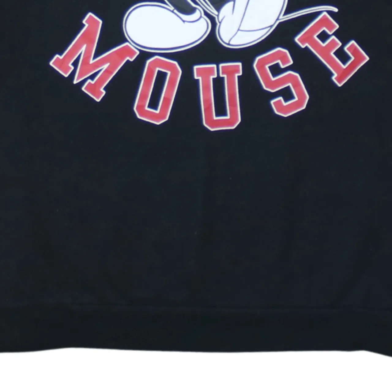 Disney 90's Mickey Mouse Crew Neck Sweatshirt Medium Black sold by Vintage Club product image thumbnail 4