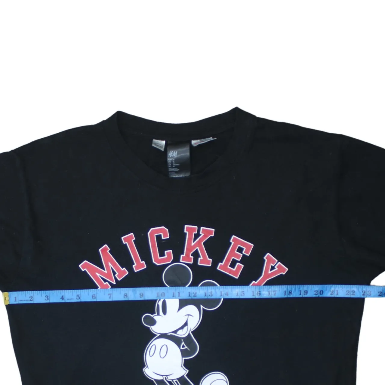 Disney 90's Mickey Mouse Crew Neck Sweatshirt Medium Black sold by Vintage Club product image thumbnail 5