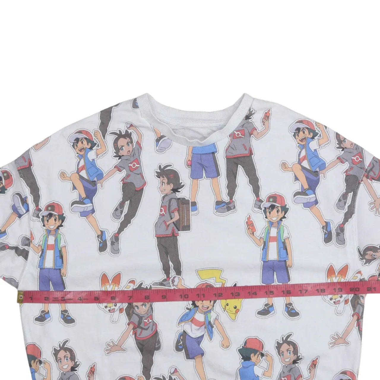 Retro 90's Plain Crew Neck Sweatshirt Medium White sold by Vintage Club product image thumbnail 5