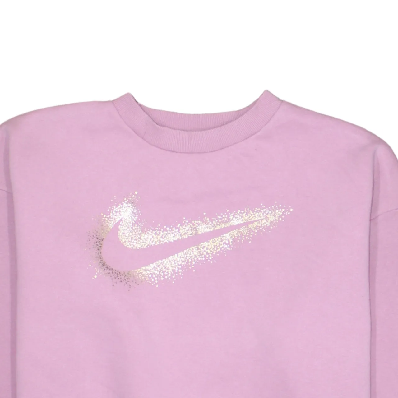 Nike 90's Center Middle Swoosh Crew Neck Sweatshirt Large Pink sold by Vintage Club product image thumbnail 3