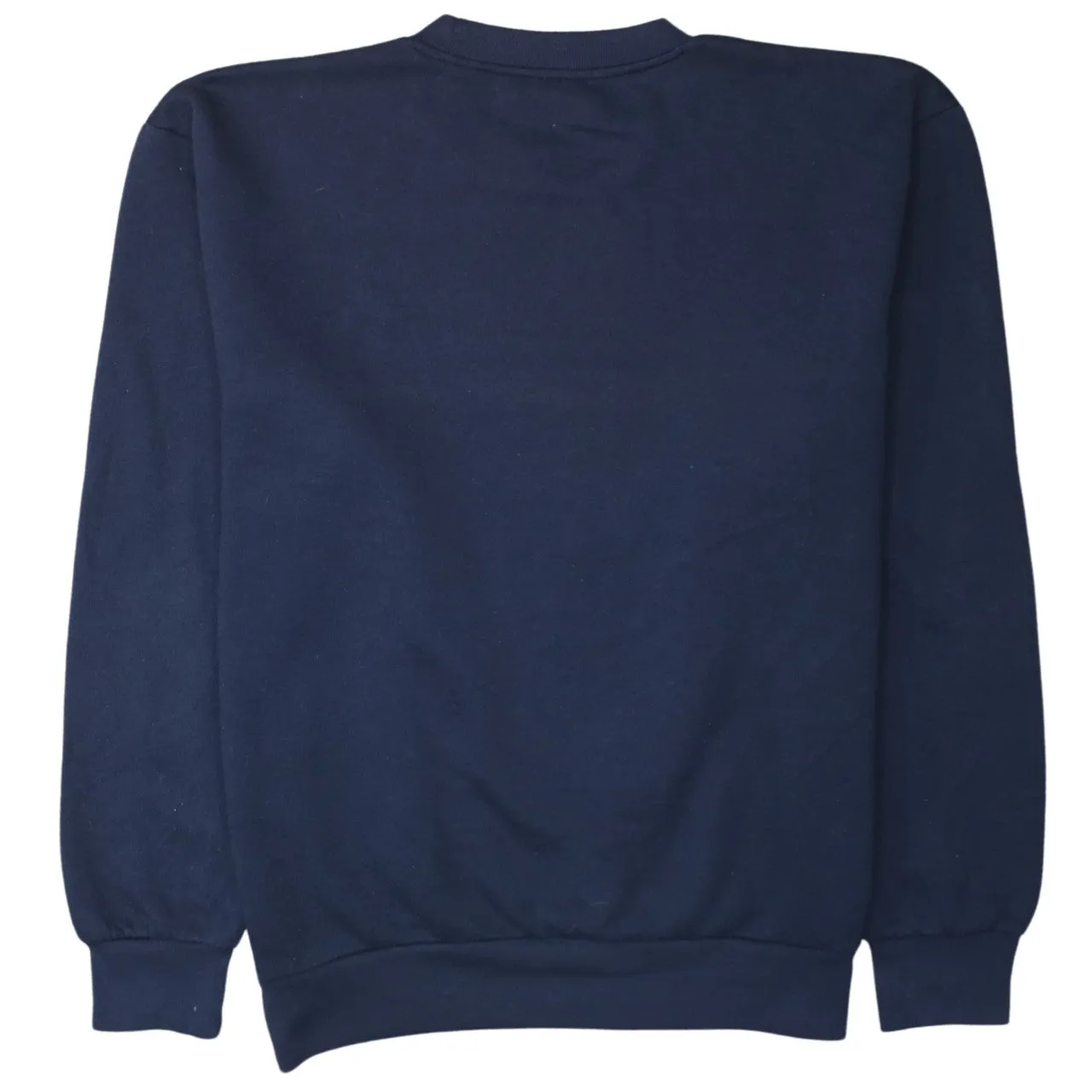 Slazenger 90's Lightweight Crew Neck Sweatshirt Large Navy Blue sold by Vintage Club product image thumbnail 2