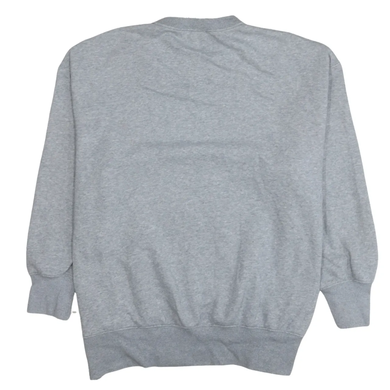 Nike 90's Center Middle Swoosh Crew Neck Sweatshirt Large Grey sold by Vintage Club product image thumbnail 2