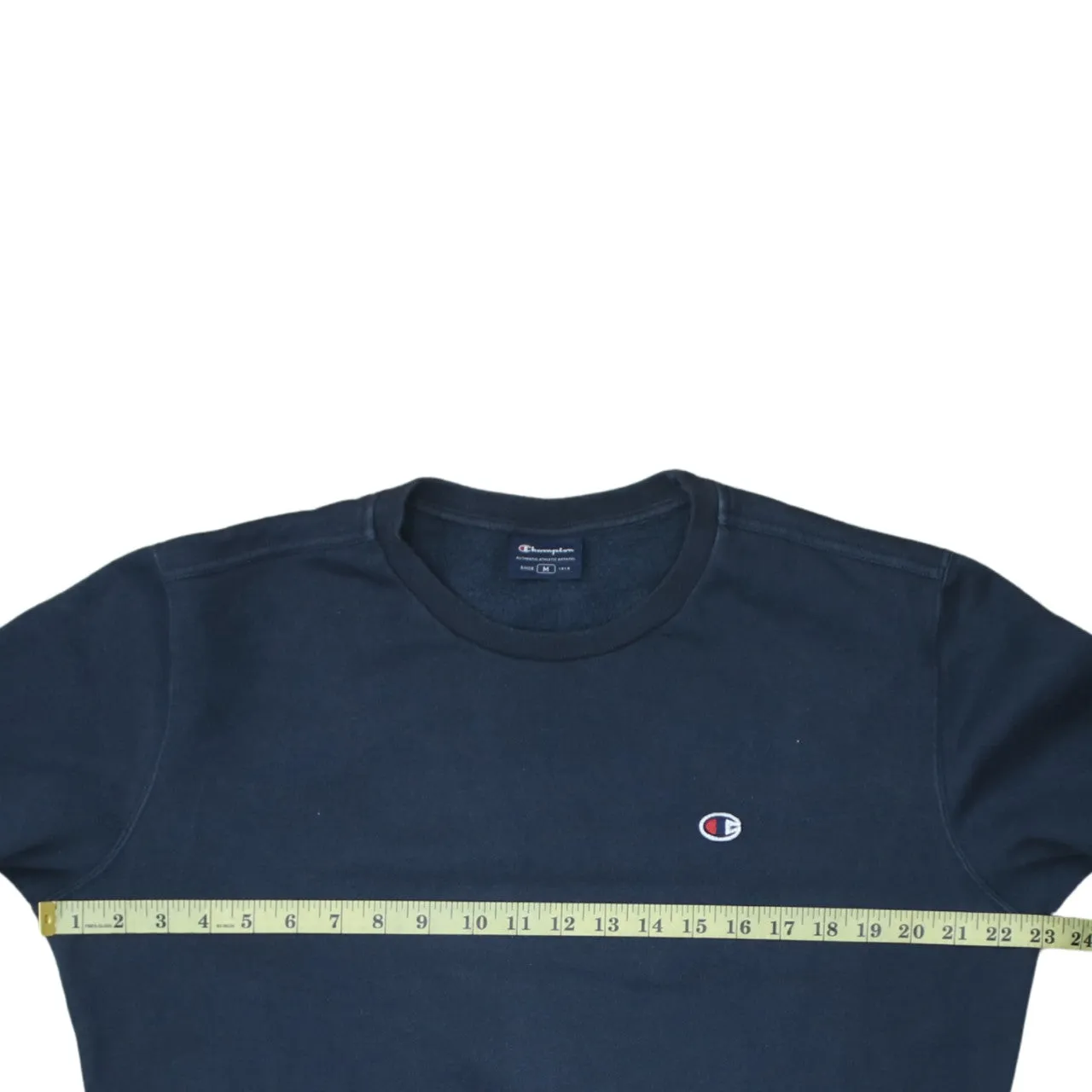 Champion 90's Lightweight Crew Neck Sweatshirt Medium Navy Blue sold by Vintage Club product image thumbnail 5