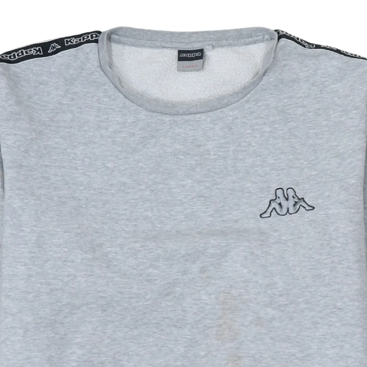 Kappa 90's Lightweight Crew Neck Sweatshirt Large Grey sold by Vintage Club product image thumbnail 3