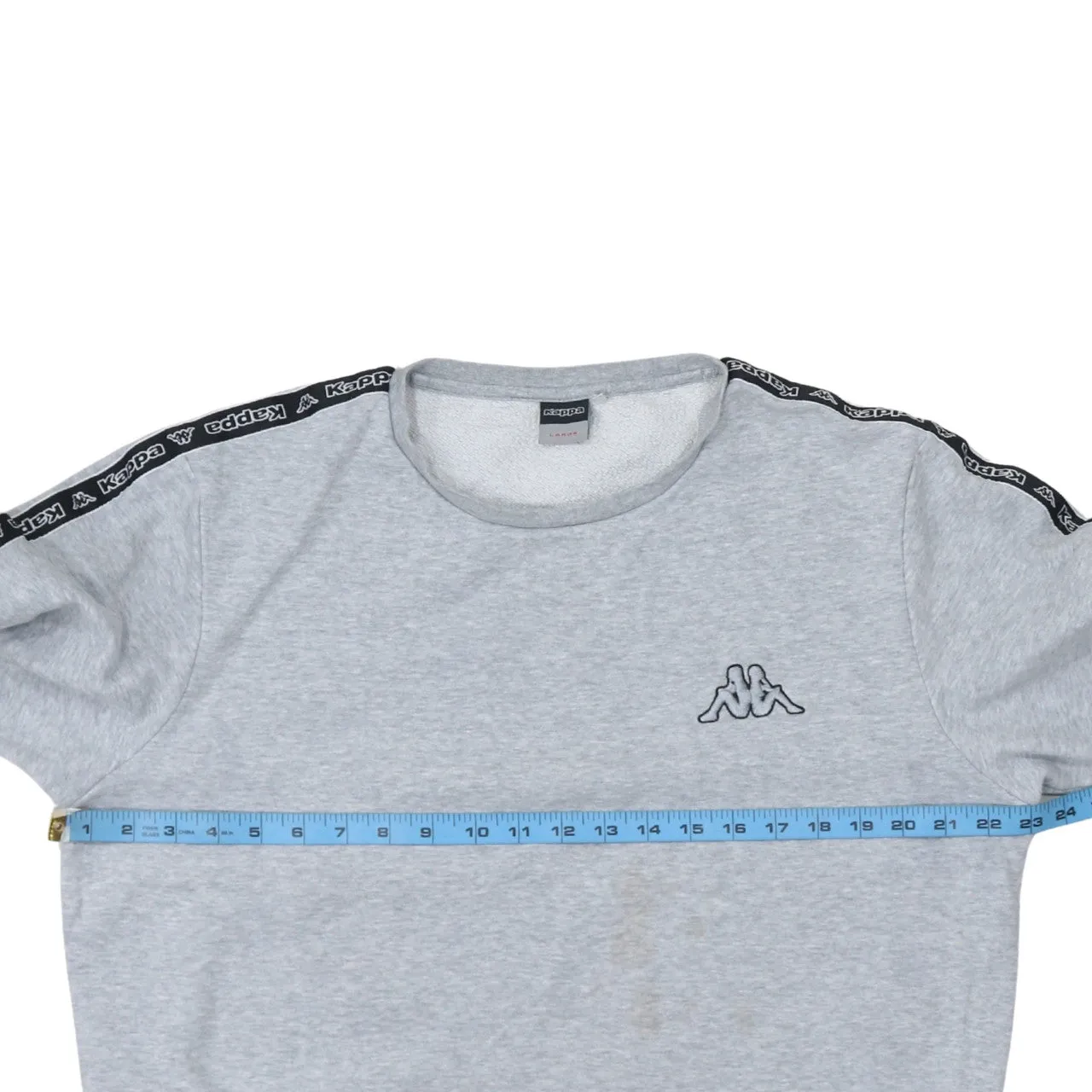 Kappa 90's Lightweight Crew Neck Sweatshirt Large Grey sold by Vintage Club product image thumbnail 5
