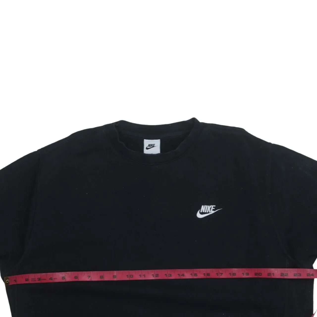 Nike 90's Swoosh Crew Neck Sweatshirt Large Black sold by Vintage Club product image thumbnail 5