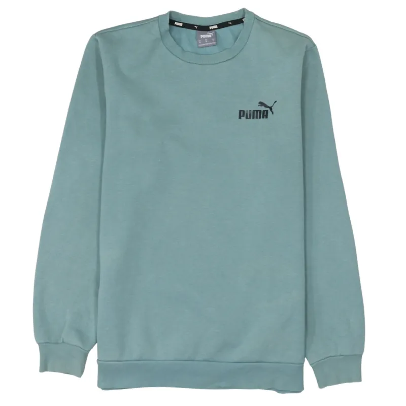Puma 90's Lightweight Crew Neck Sweatshirt Medium Green sold by Vintage Club