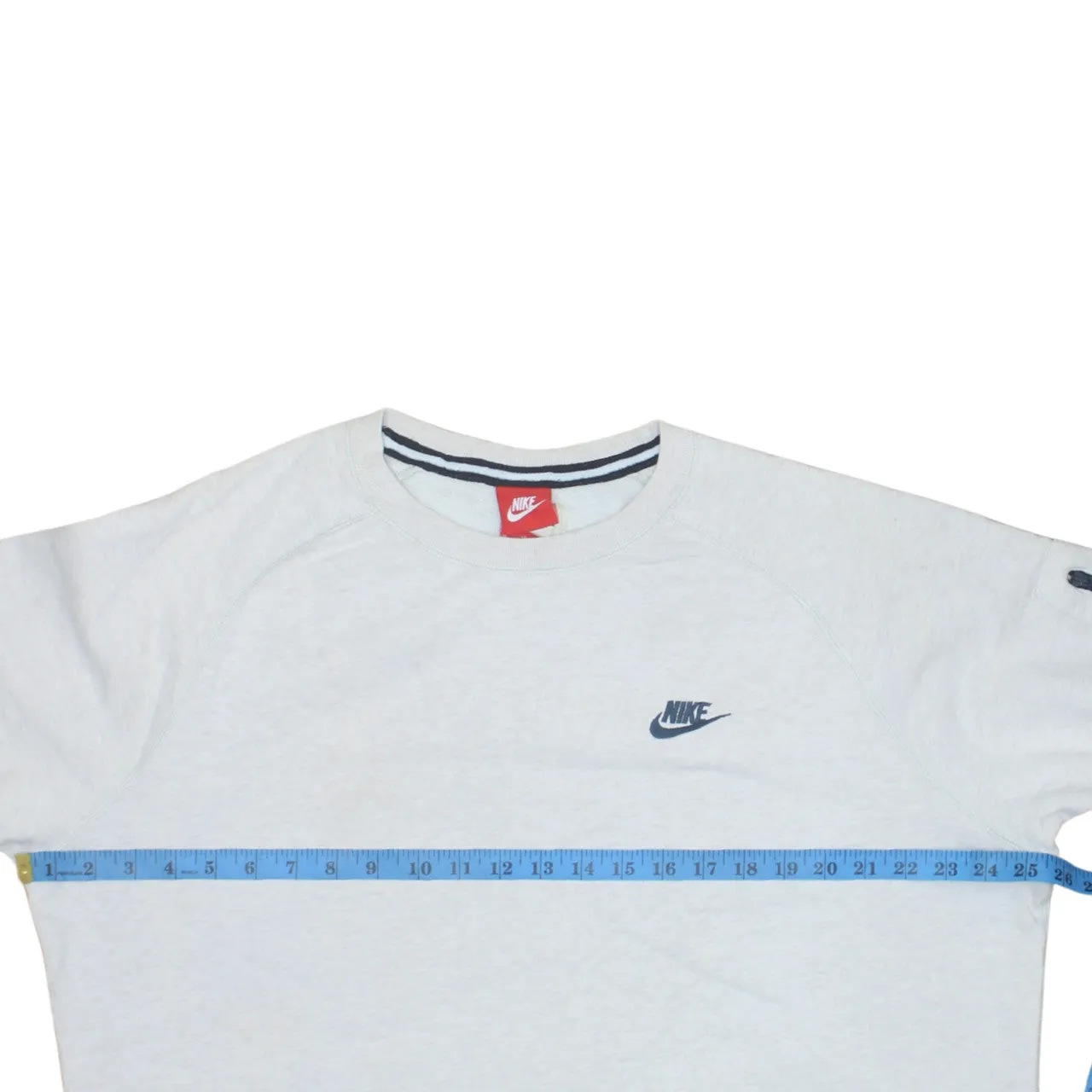 Nike 90's Swoosh Crew Neck Sweatshirt XLarge White sold by Vintage Club product image thumbnail 5