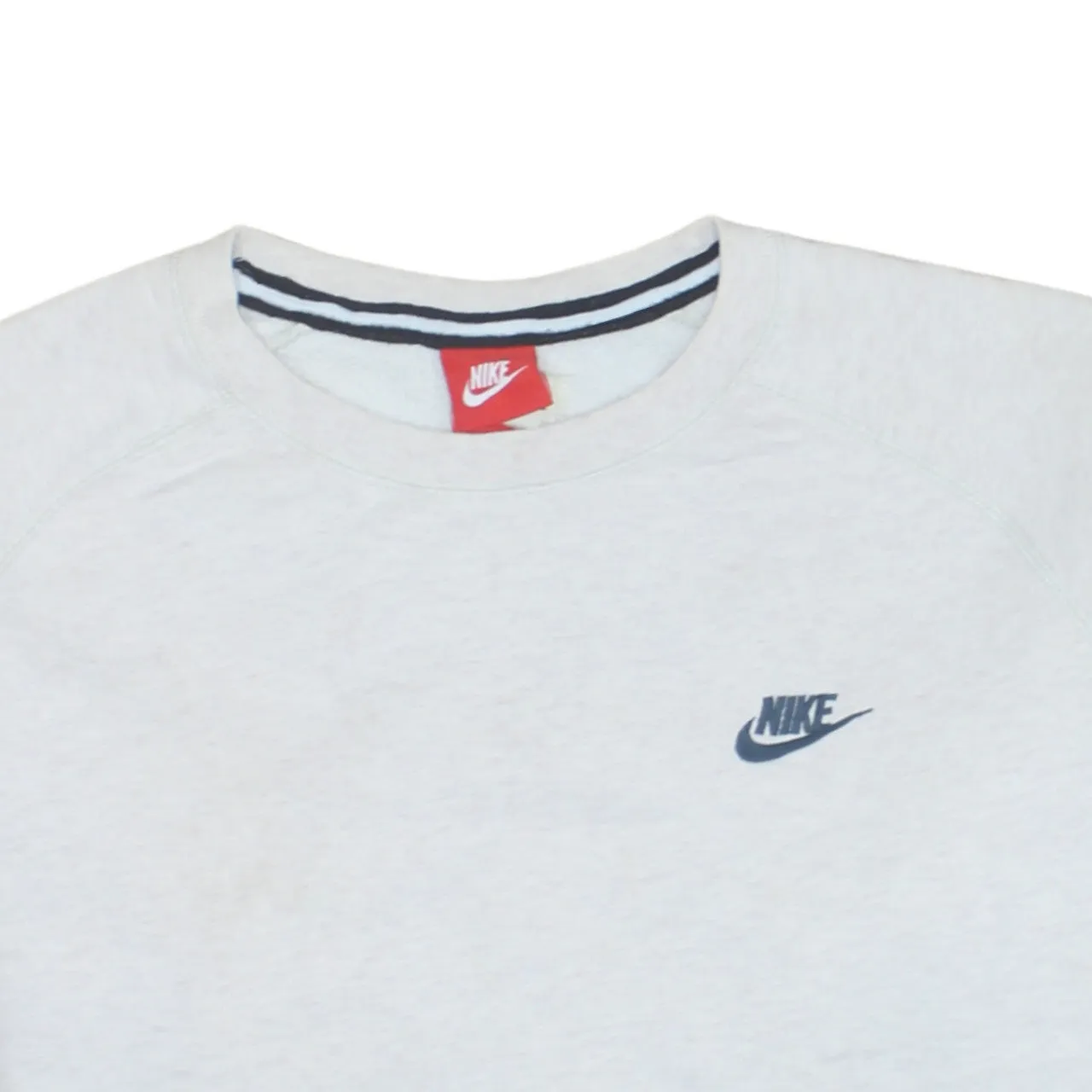 Nike 90's Swoosh Crew Neck Sweatshirt XLarge White sold by Vintage Club product image thumbnail 3