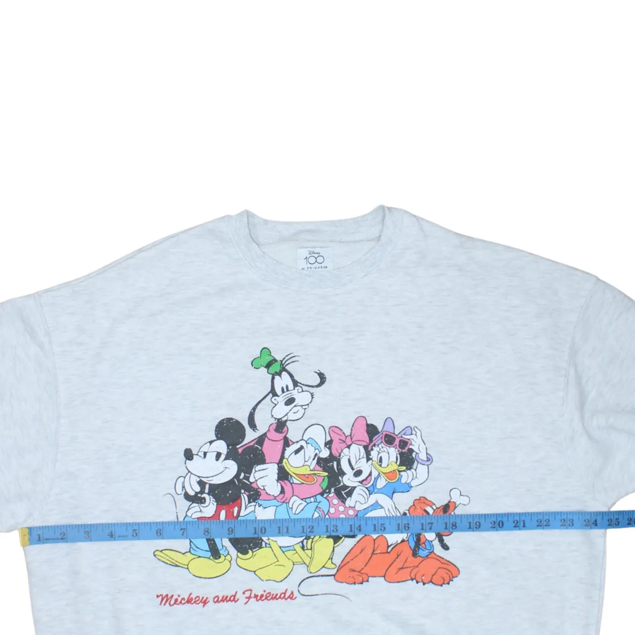 Disney 90's Mickey Mouse & Friends Crew Neck Sweatshirt Small Grey sold by Vintage Club product image thumbnail 5