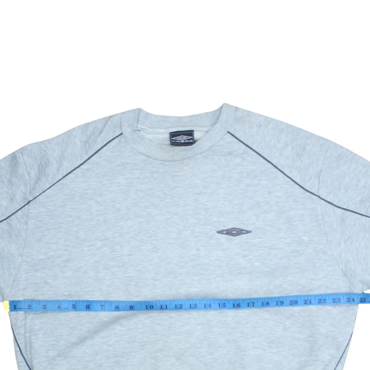 Umbro 90's Lightweight Crew Neck Sweatshirt Large Grey sold by Vintage Club product image thumbnail 5