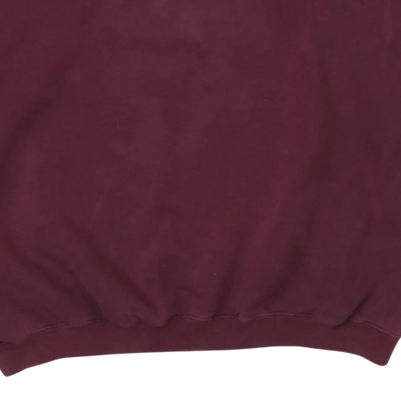 Adidas 90's Spellout Crew Neck Sweatshirt Large Burgundy Red sold by Vintage Club product image thumbnail 4