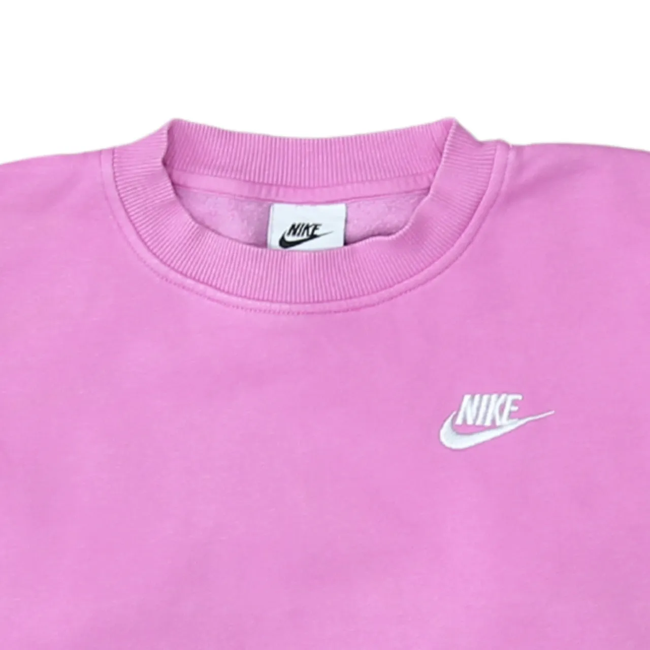 Nike 90's Swoosh Crew Neck Sweatshirt Medium Pink sold by Vintage Club product image thumbnail 3