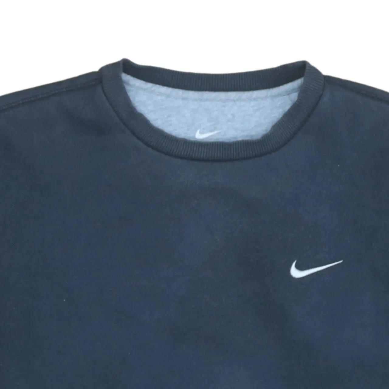 Nike 90's Swoosh Crew Neck Sweatshirt Large Black sold by Vintage Club product image thumbnail 3
