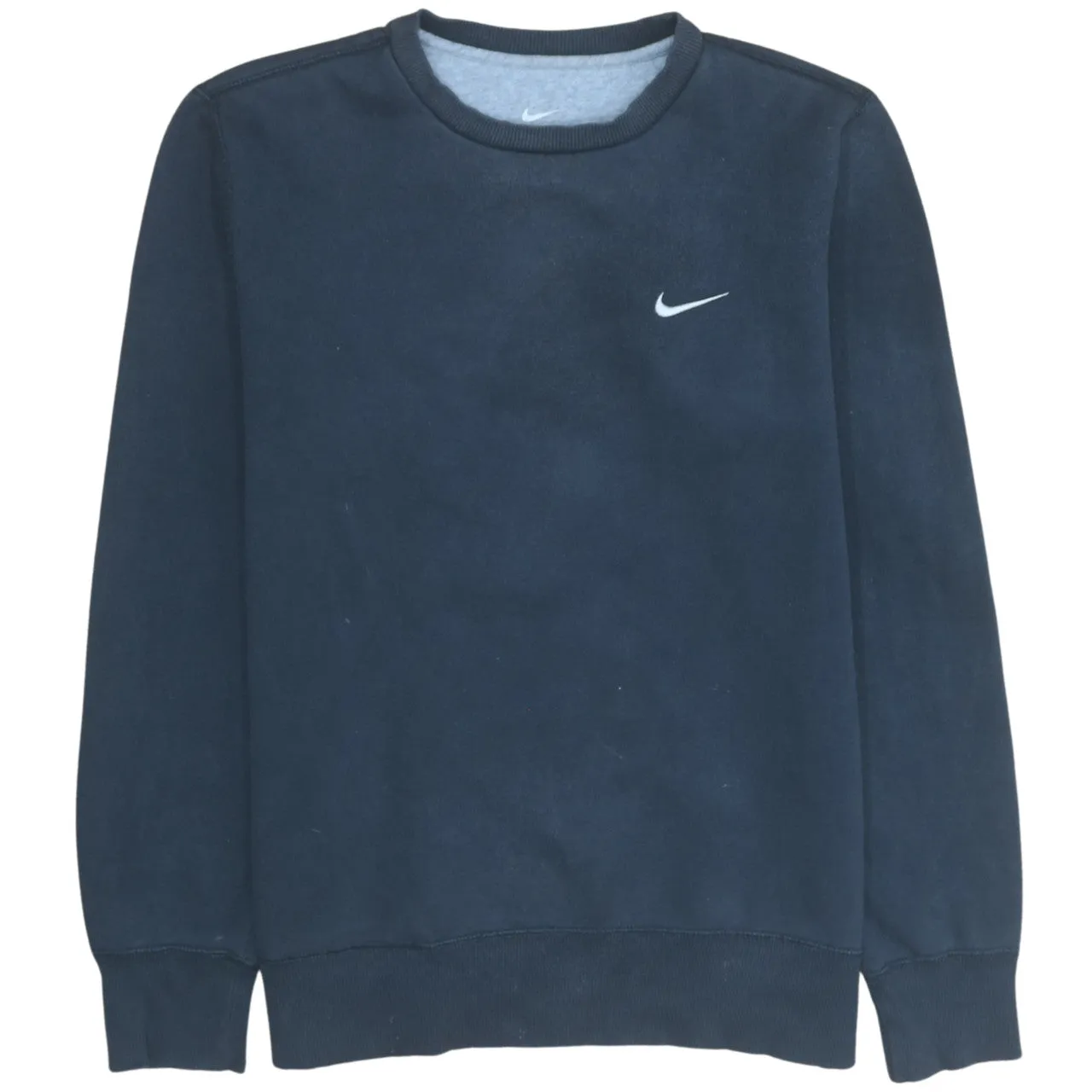 Nike 90's Swoosh Crew Neck Sweatshirt Large Black sold by Vintage Club