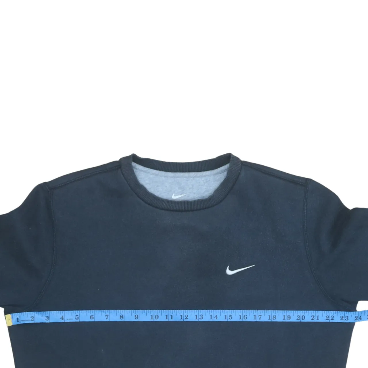 Nike 90's Swoosh Crew Neck Sweatshirt Large Black sold by Vintage Club product image thumbnail 5