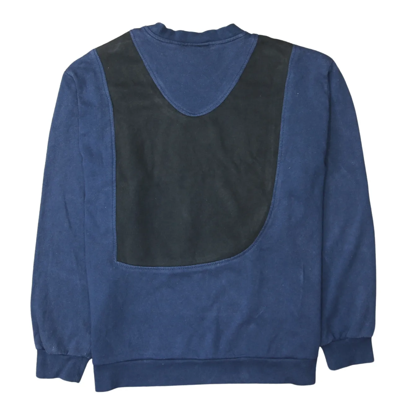 Adidas 90's Lightweight Crew Neck Sweatshirt Medium Black sold by Vintage Club product image thumbnail 2