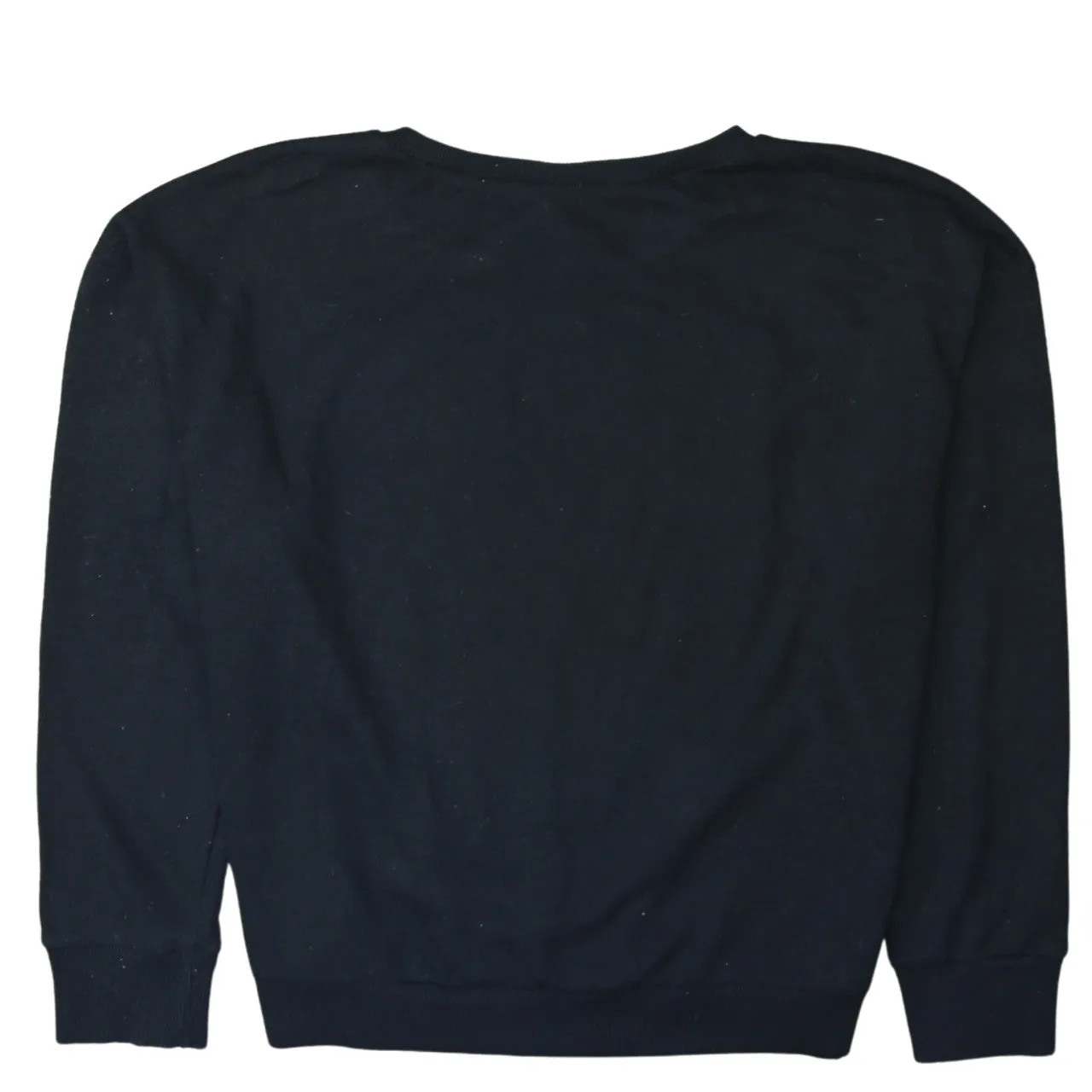 Disney 90's Minnie Mouse Crew Neck Sweatshirt Medium Black sold by Vintage Club