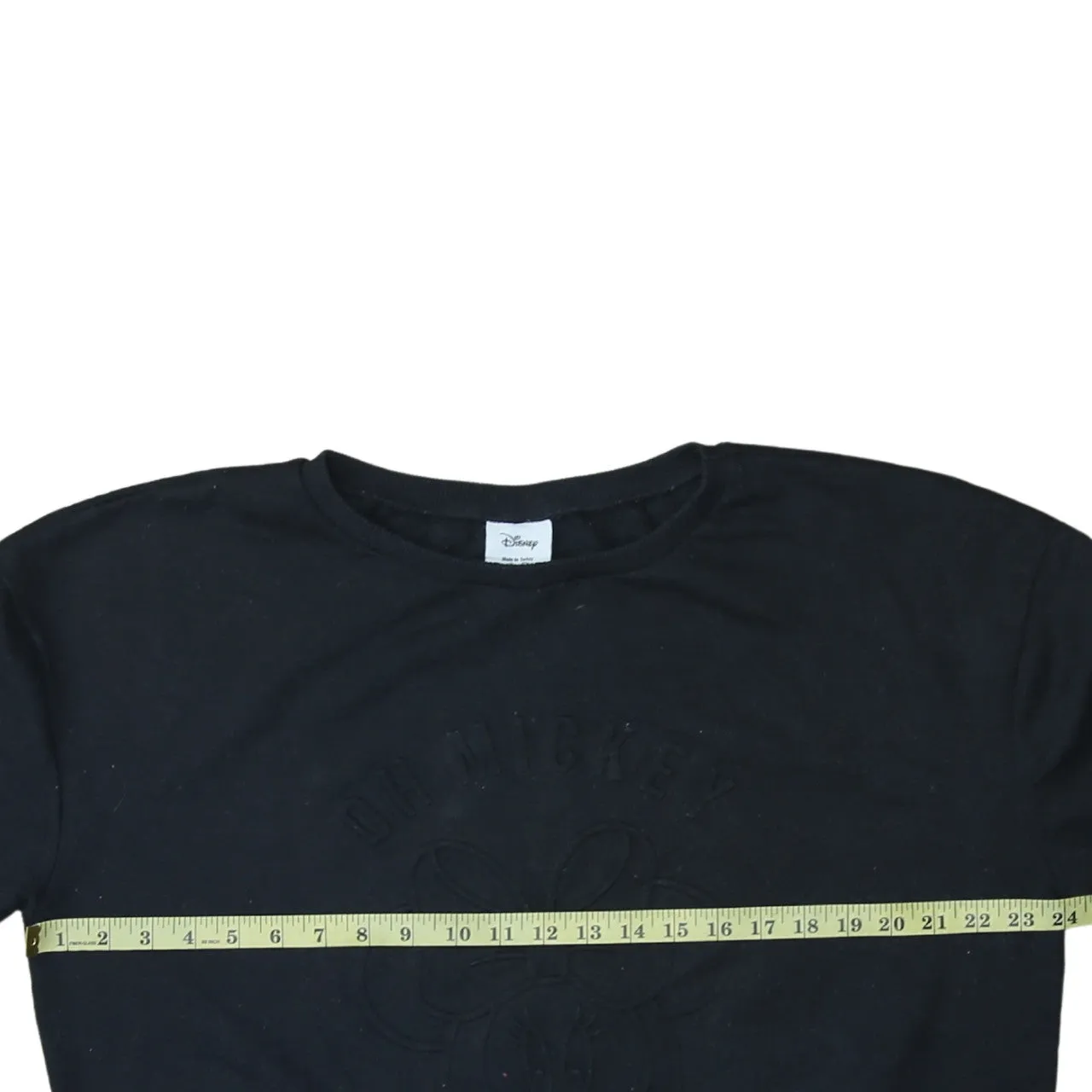 Disney 90's Minnie Mouse Crew Neck Sweatshirt Medium Black sold by Vintage Club product image thumbnail 5