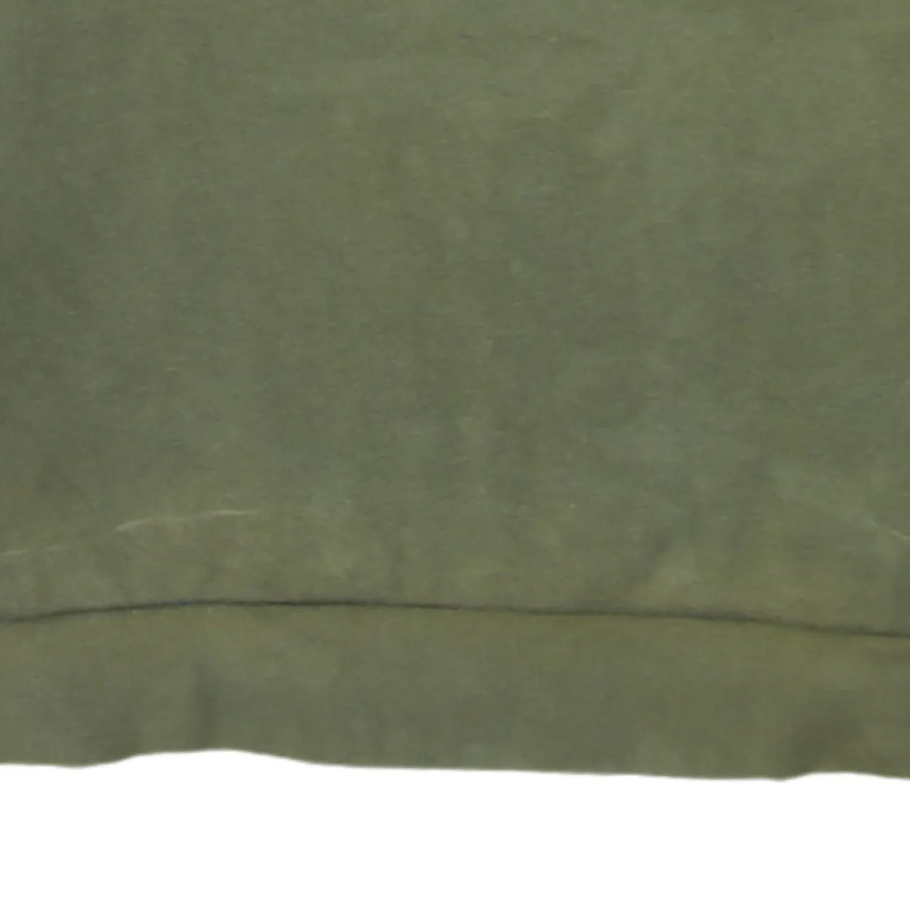 Adidas Olive Green Sweatshirt Men's XSmall Printed Trefoil Logo Crewneck Pullover Top sold by Vintage Club product image thumbnail 4