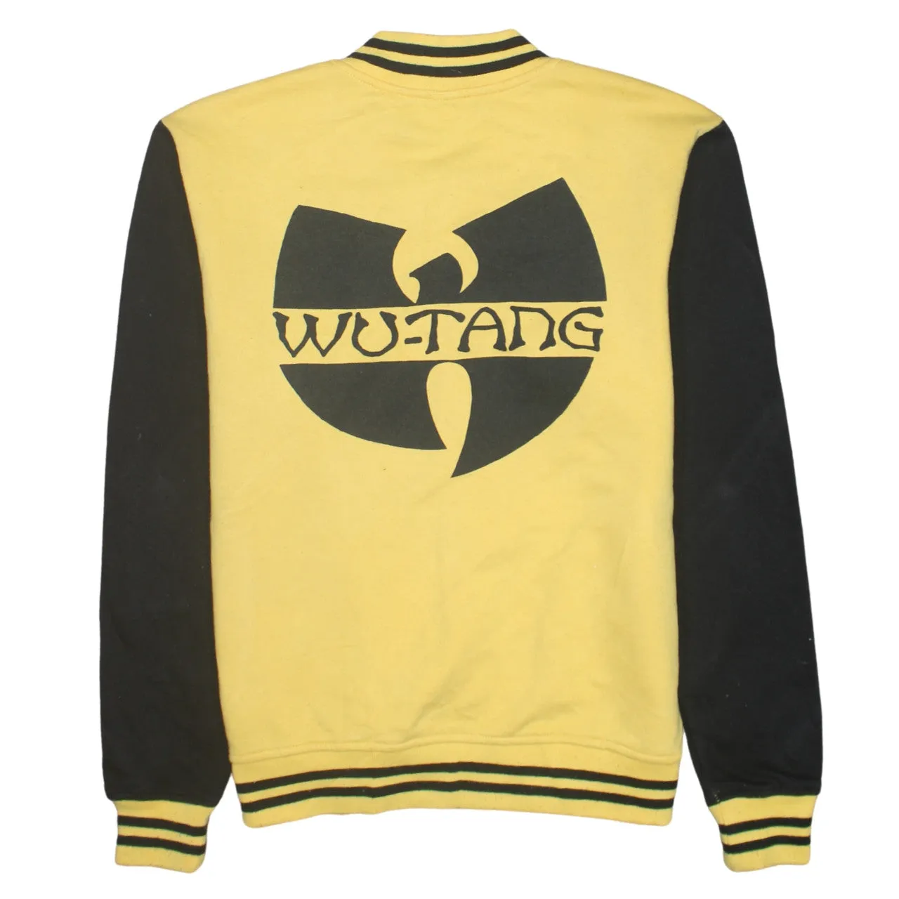 Wu Tang 90's Lightweight Button Up Sweatshirt Small Yellow sold by Vintage Club product image thumbnail 2