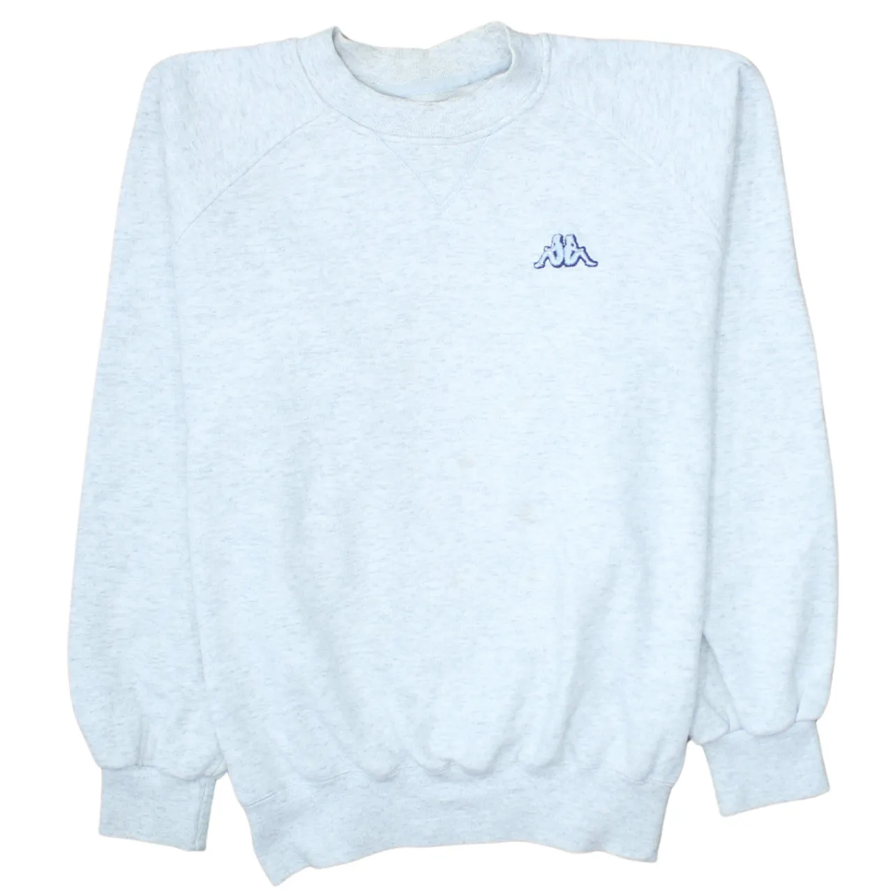 Kappa 90's Lightweight Crew Neck Sweatshirt Medium White sold by Vintage Club