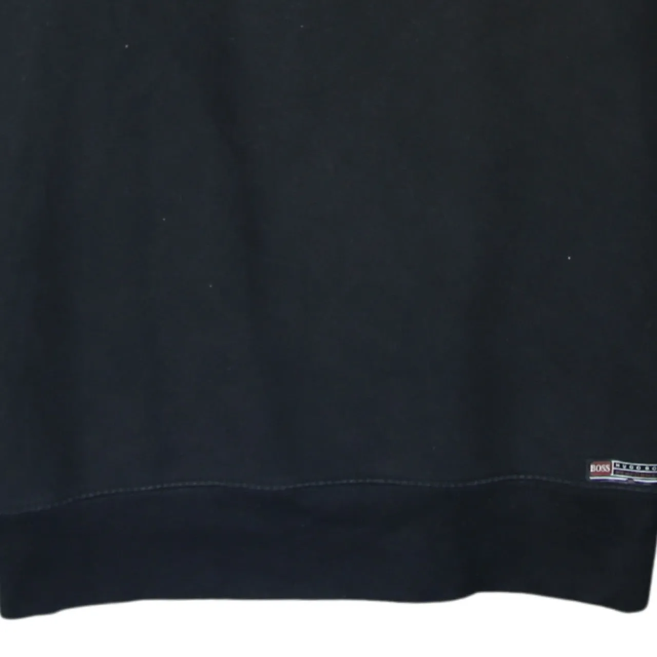HUGO BOSS 90's Spellout Crew Neck Sweatshirt Medium Black sold by Vintage Club product image thumbnail 4