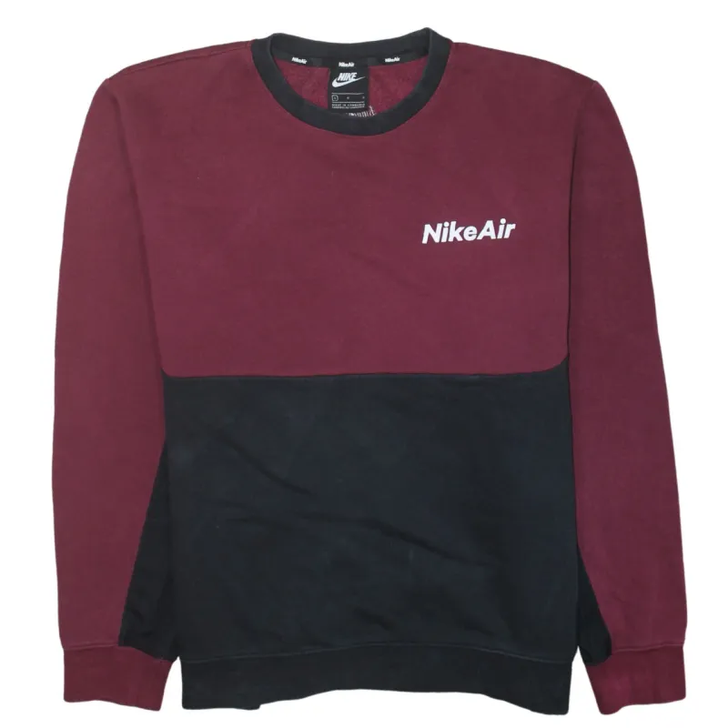 Nike 90's Swoosh Crew Neck Sweatshirt Large Black sold by Vintage Club