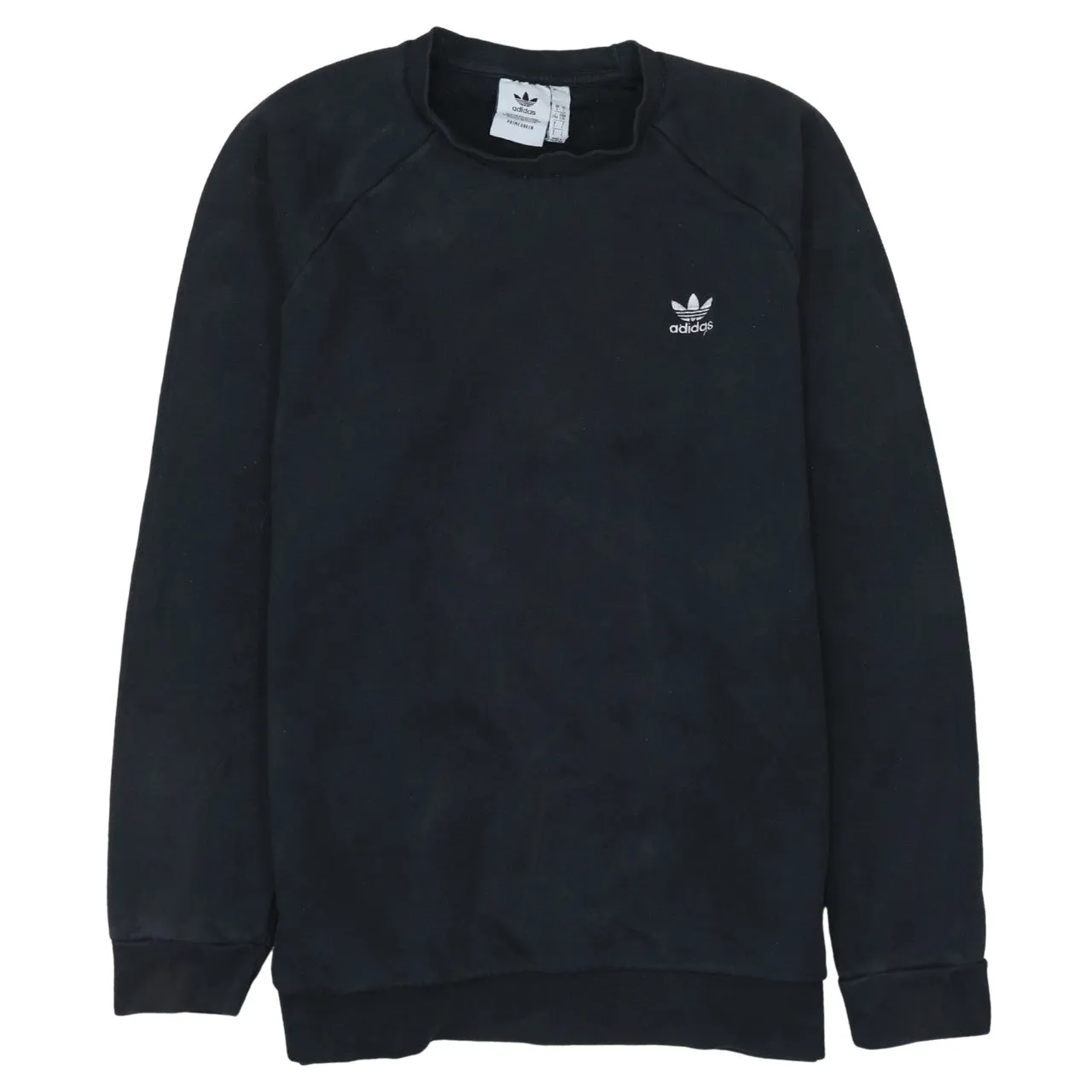 Adidas 90's Lightweight Crew Neck Sweatshirt Large Black sold by Vintage Club