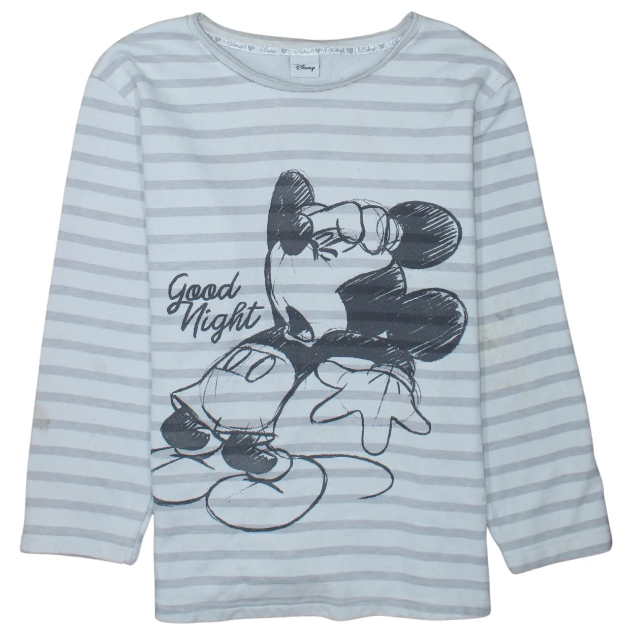 Disney 90's Mickey Mouse Crew Neck Sweatshirt XLarge Grey sold by Vintage Club