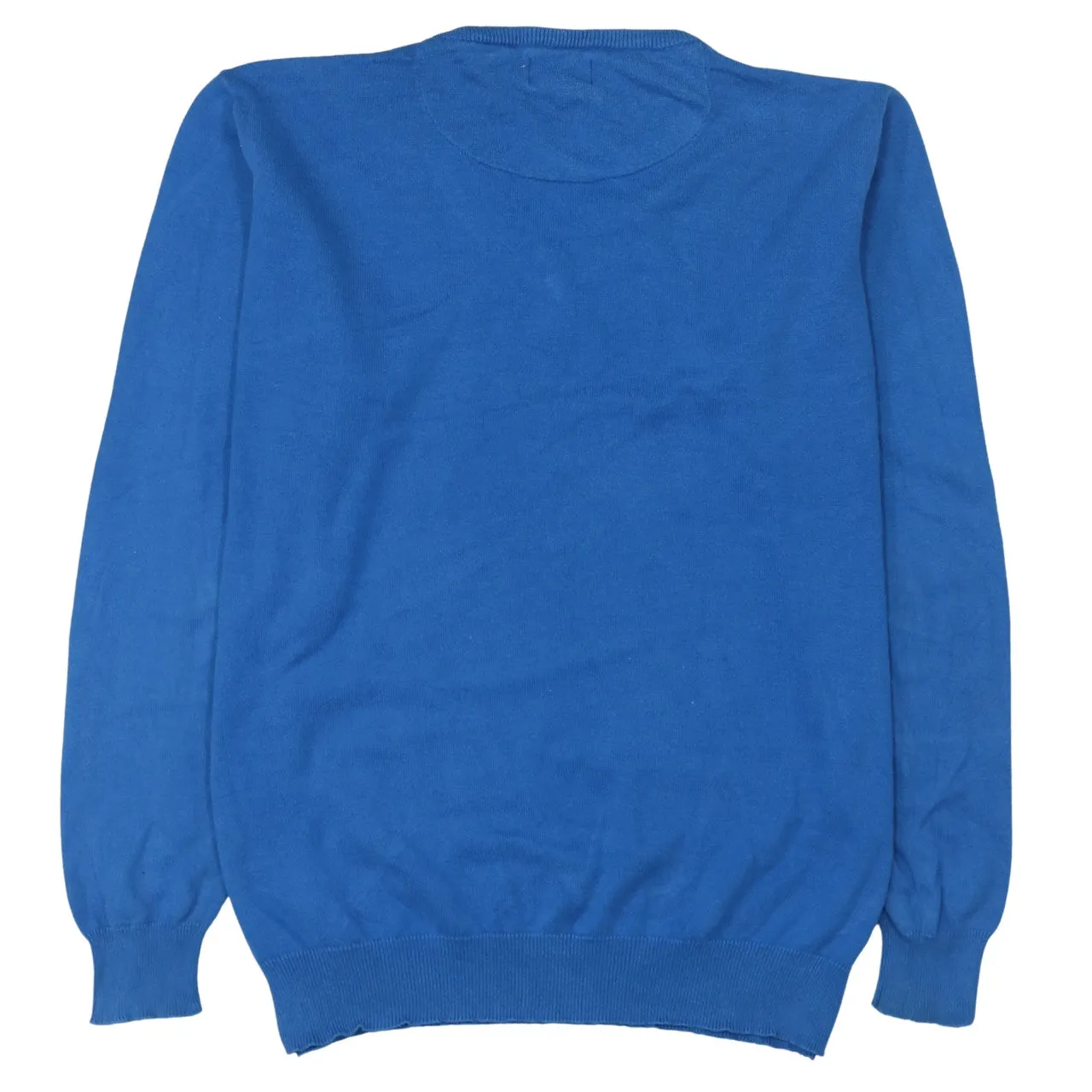 Polo Ralph Lauren 90's Lightweight V Neck Sweatshirt Large Blue sold by Vintage Club product image thumbnail 2