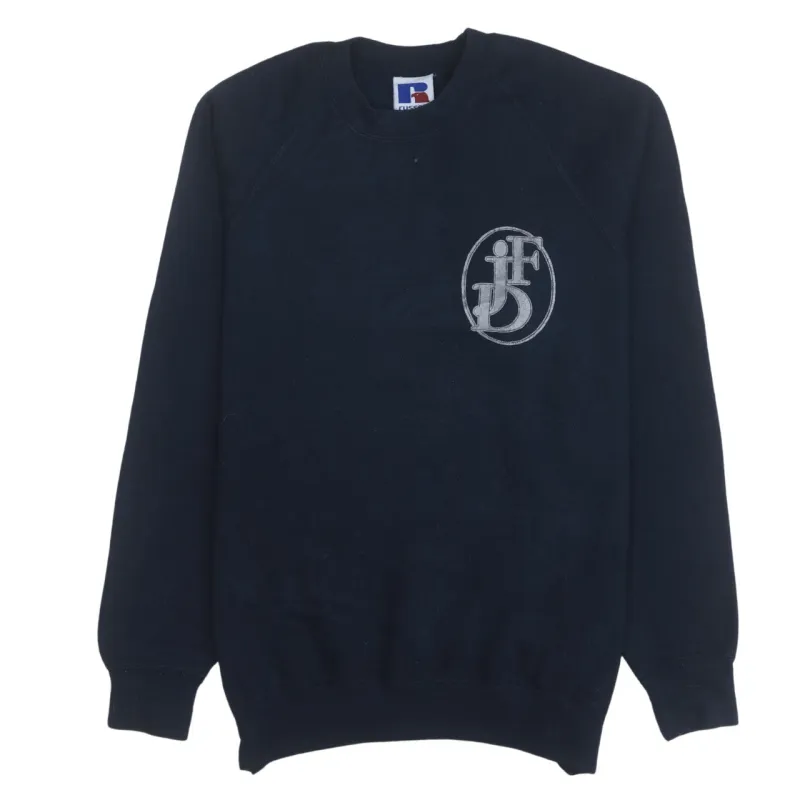 Russell Athletic 90's Lightweight Crew Neck Sweatshirt Medium Navy Blue sold by Vintage Club