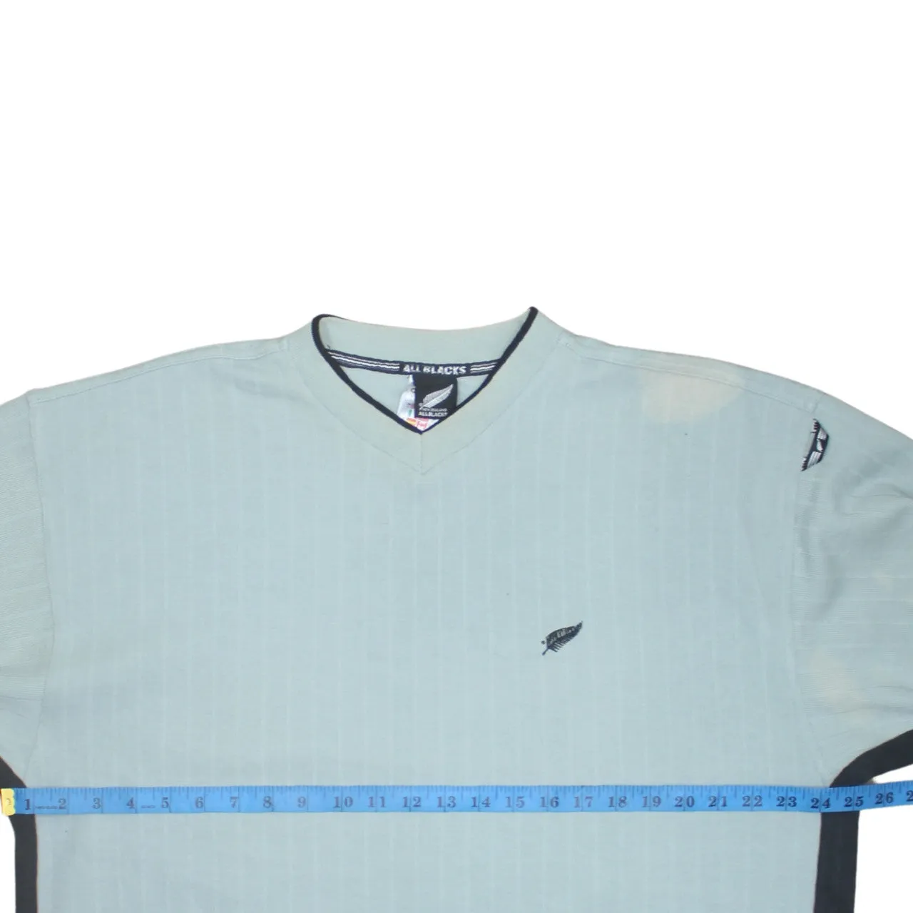 Adidas 90's Lightweight V Neck Sweatshirt Large Grey sold by Vintage Club product image thumbnail 5