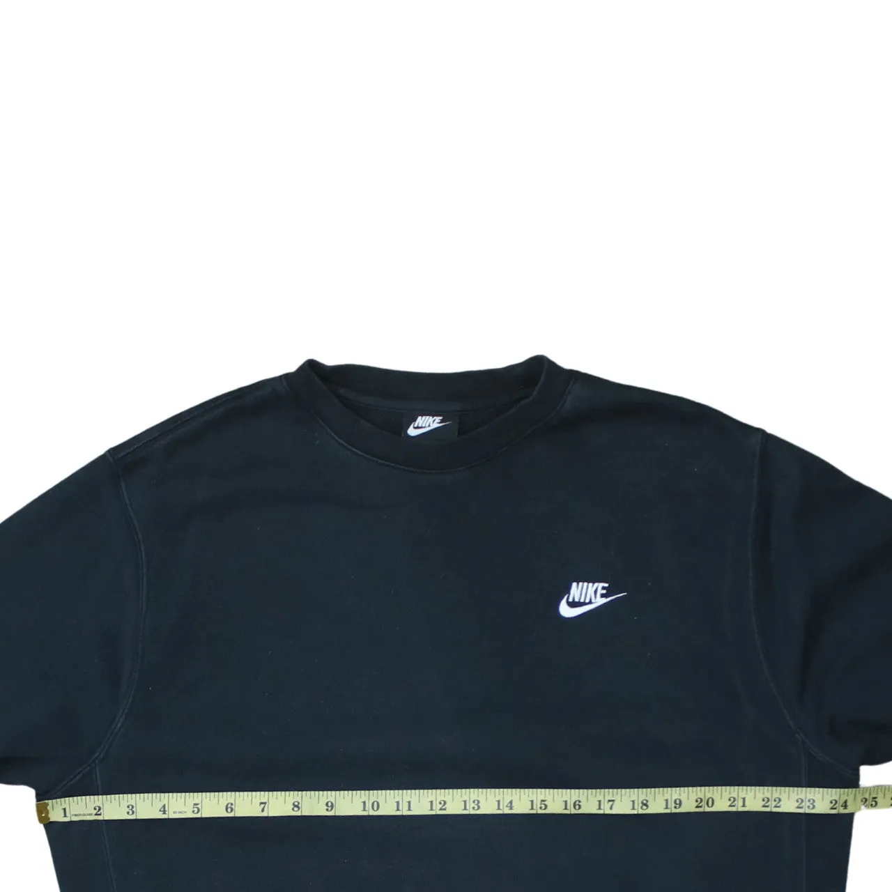 Nike 90's Swoosh Crew Neck Sweatshirt Large Black sold by Vintage Club product image thumbnail 5