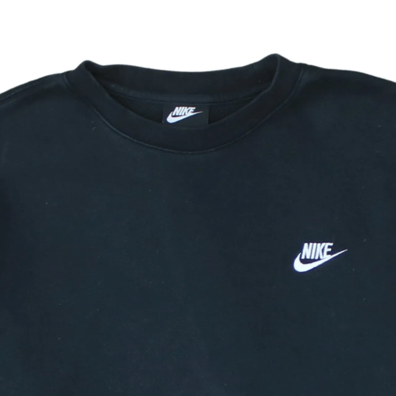 Nike 90's Swoosh Crew Neck Sweatshirt Large Black sold by Vintage Club product image thumbnail 3